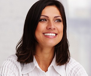 Young woman with gorgeous smile