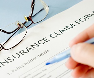 Dental insurance claim form